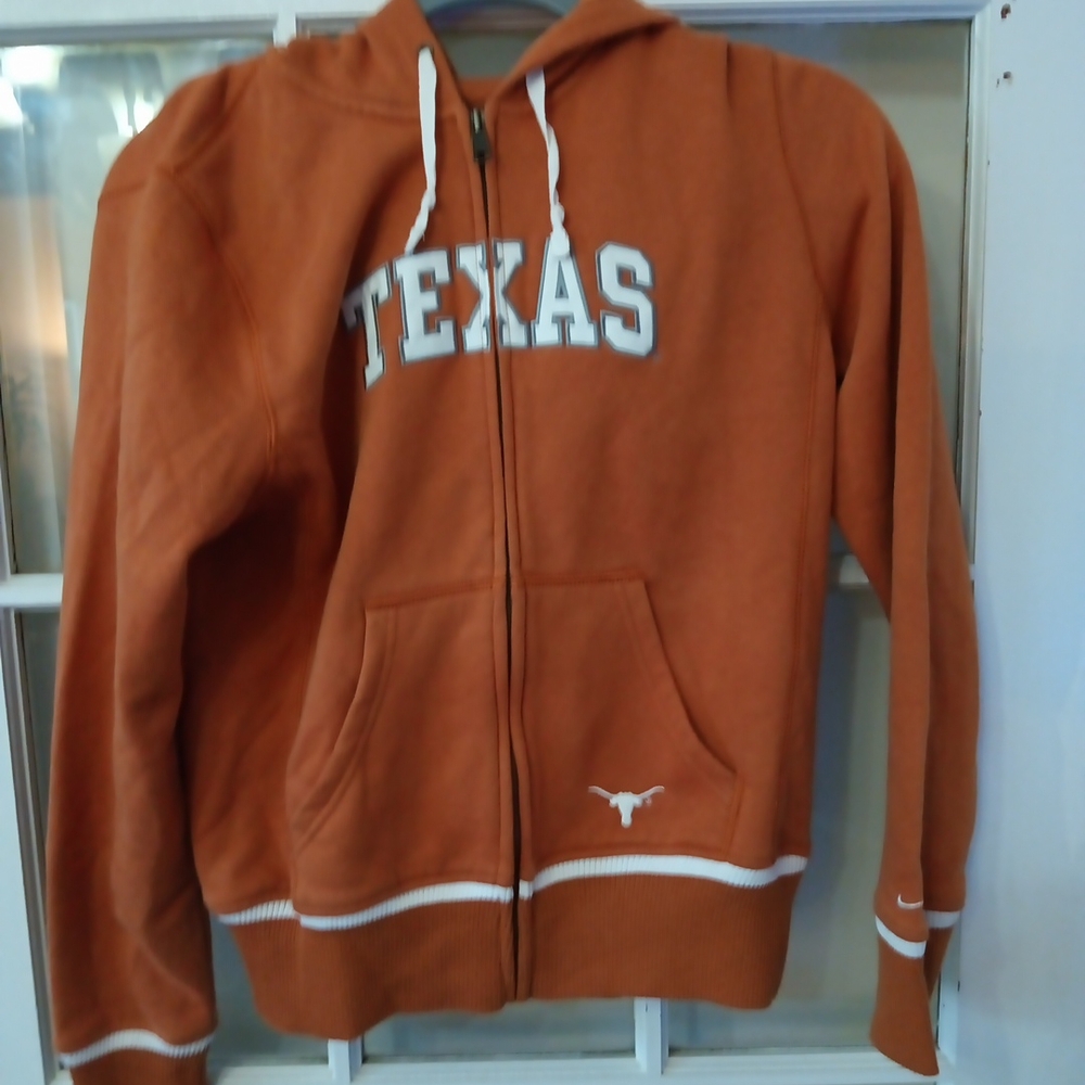 Nike Texas Orange Zip-Up Hoodie